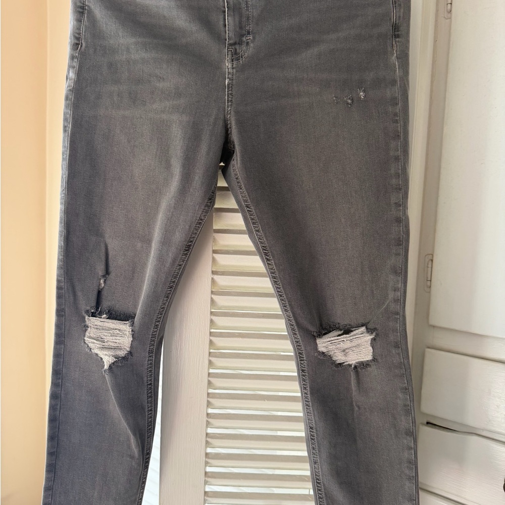 Topshop Moto Jamie Gray Denim